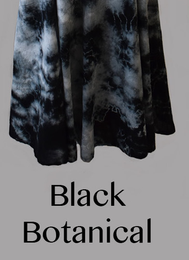 Luna Luz: Ribbed Linen A-Line Tie Dye Midi Dress (Many Colors, Ships Immed!)