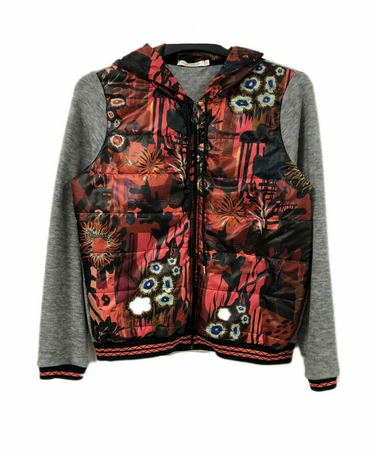 Maloka: Sedona Rock Puffer Art Jacket