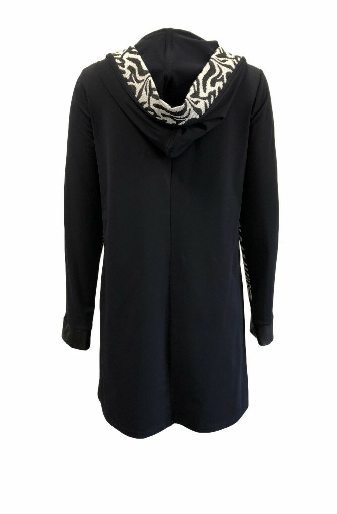 Maloka: Sporty Zebra Hooded Tunic/Dress