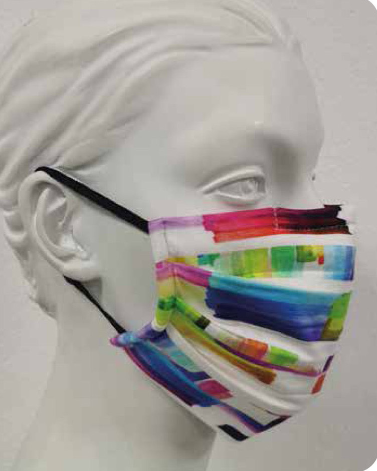 Maloka: Monet's Watercolor Garden Abstract Art Mask (Filter Included!)