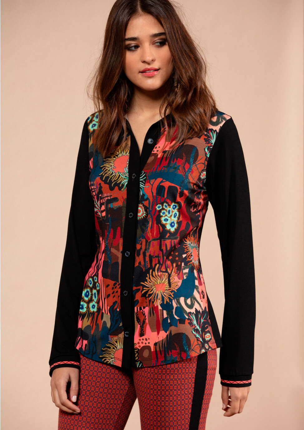 Maloka: Sedona Rock Art Buttoned Down Shirt (1 Left!) MK_ESMY_N