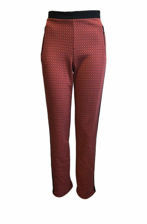 Maloka: Sedona Rock Jacquard Contrast Pants