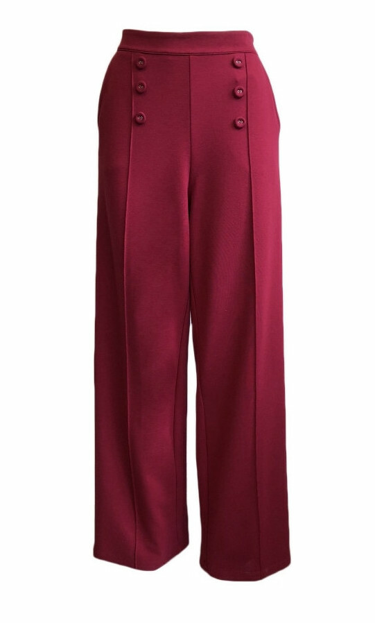 Maloka: De Roma Wide Leg Ponte Pants (More Colors!) MK_DITA