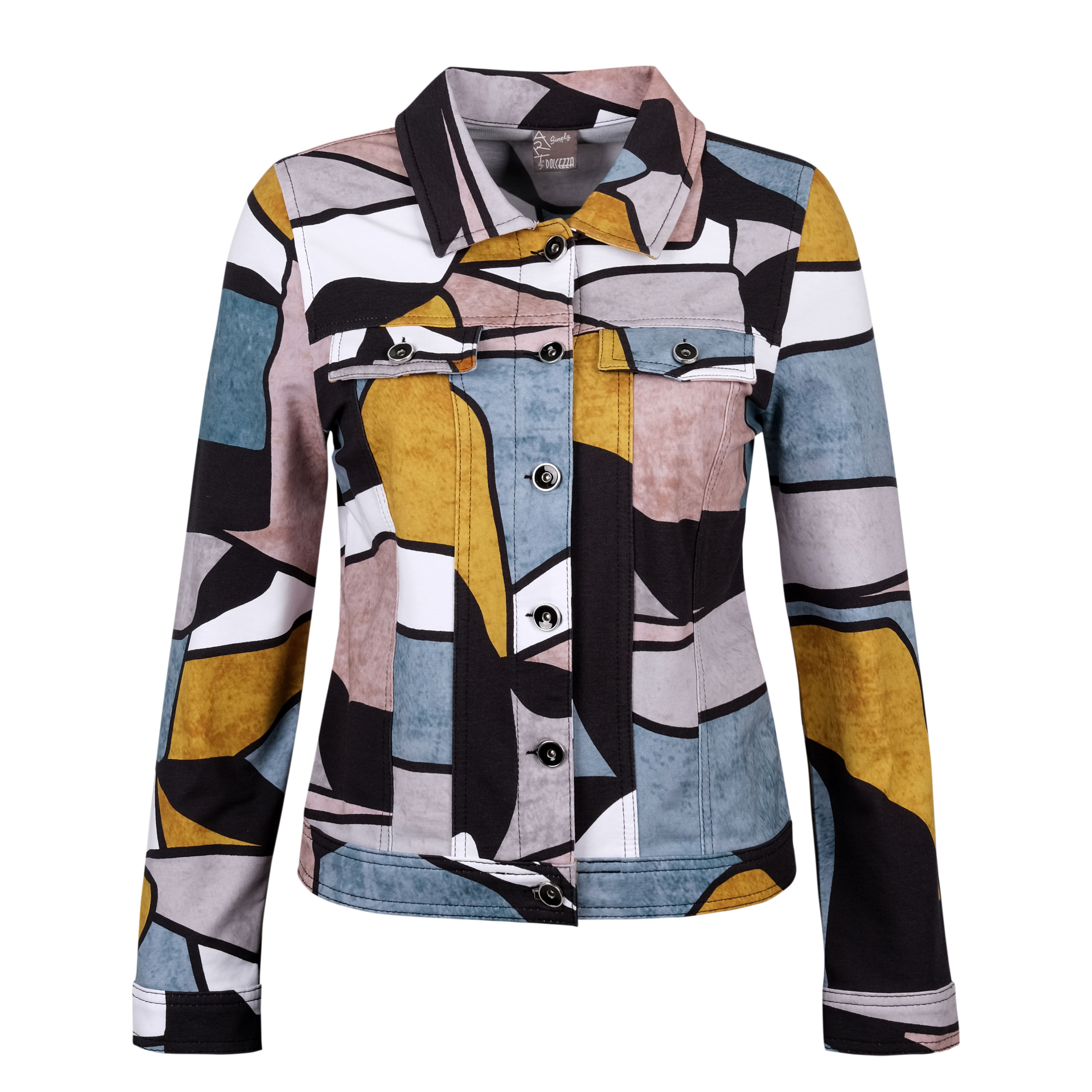 Simply Art Dolcezza: Lost In Time Fancy Wearable Art Denim Jacket
