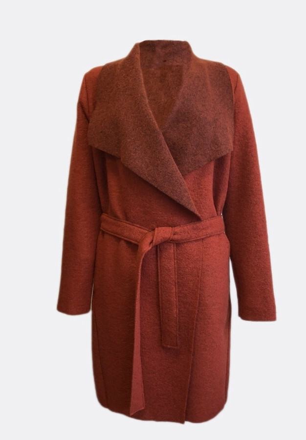 Maloka: Boiled Wool Wrap Coat (More Colors!)