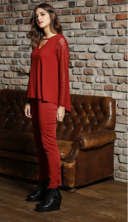 Maloka: Roxie The Rebel Ruffled Comfy Fit Pants (More Colors, Few Left!)