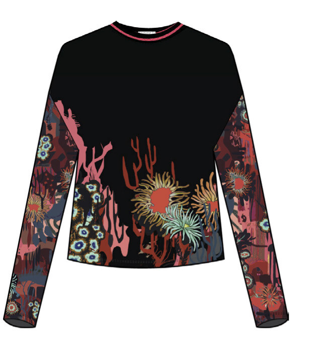 Maloka: Sedona Rock Abstract Art Sweater