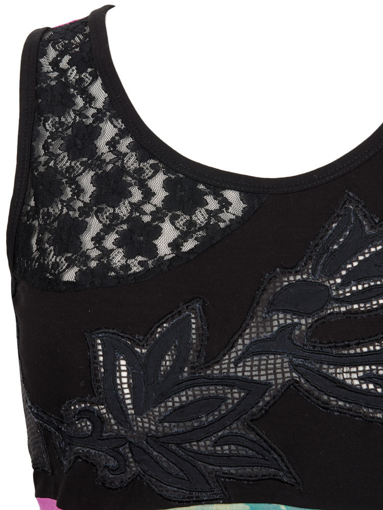 Les Fees Du Vent Couture: Midnight Orchid Top