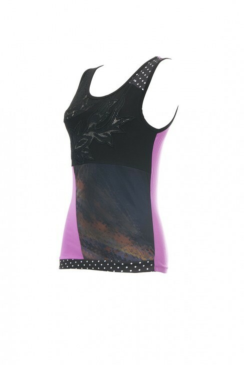 Les Fees Du Vent Couture: Midnight Orchid Top