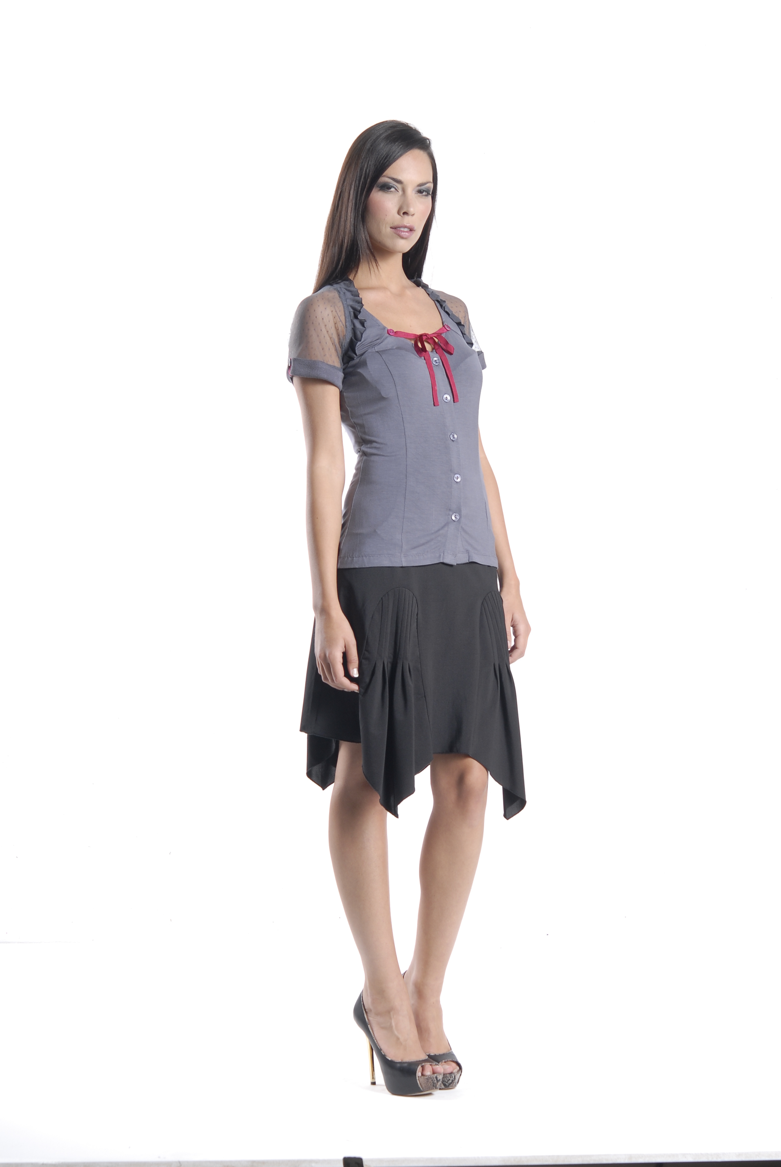 Les Fees Du Vent: Pink Bow Blouse (2 Left!)