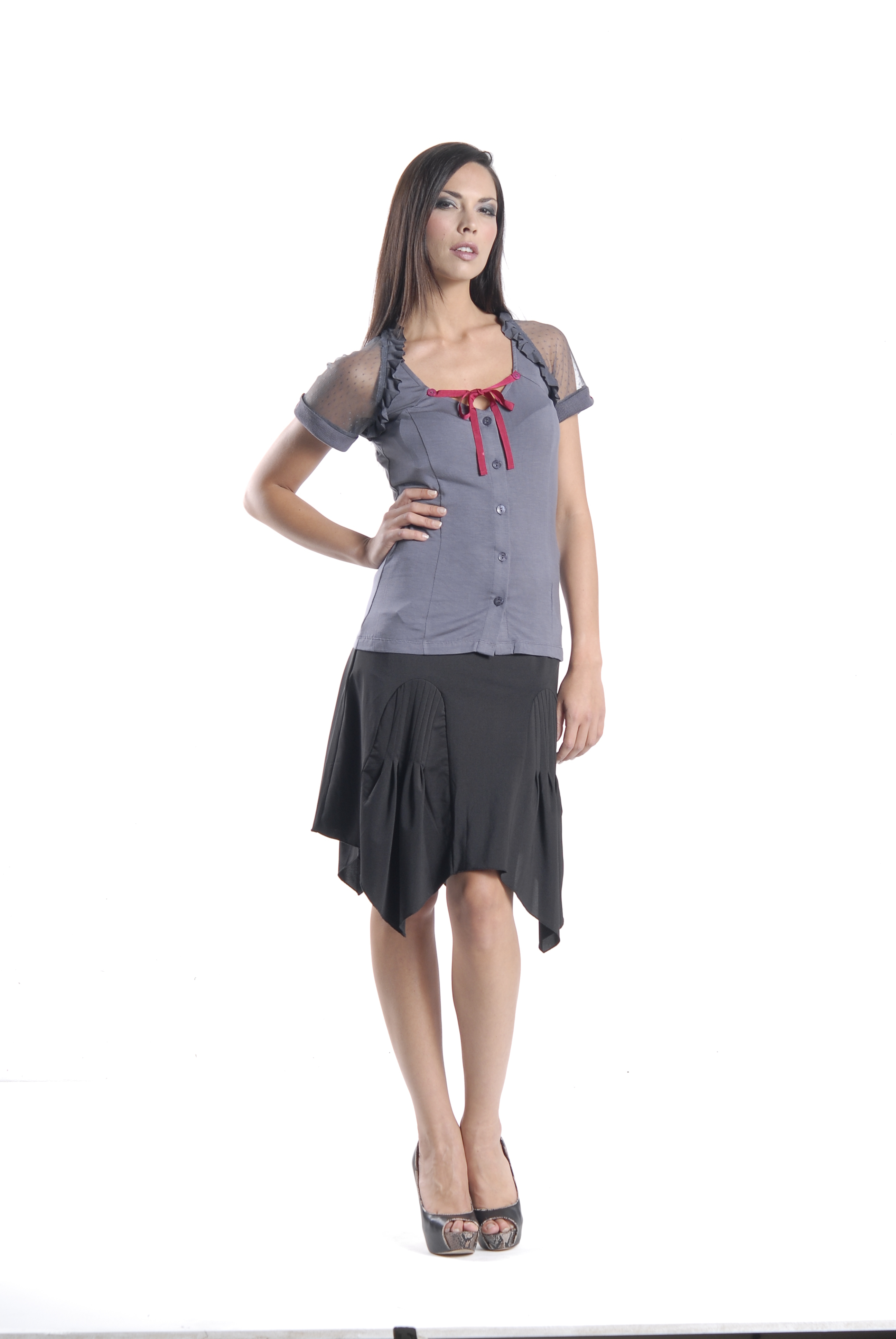 Les Fees Du Vent: Pink Bow Blouse (2 Left!)
