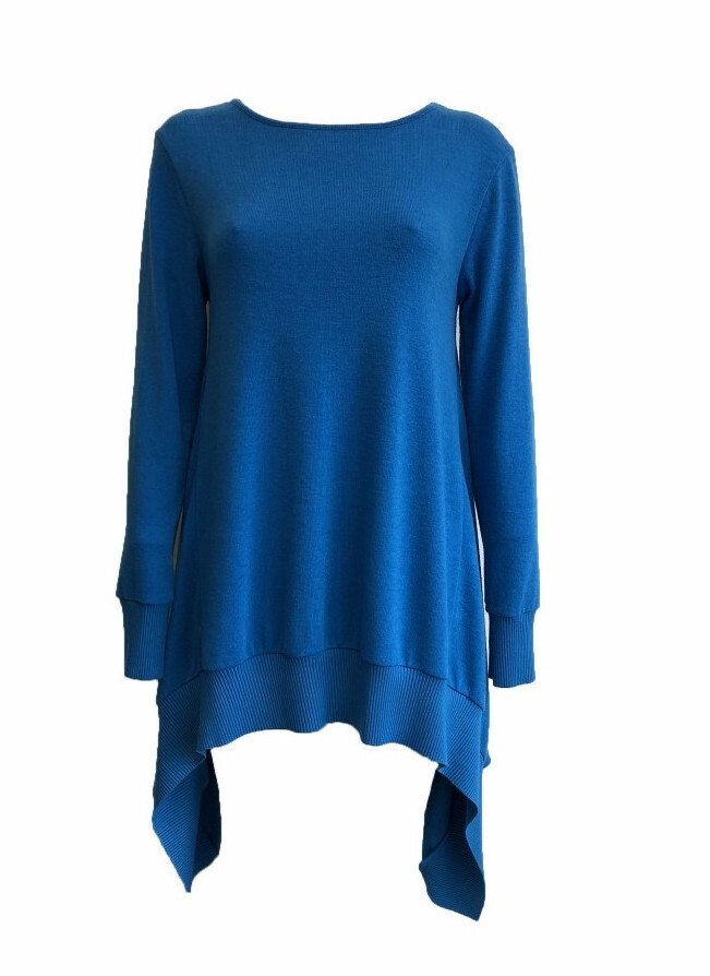 Maloka: Crazy Comfy Tricot Asymmetrical Tunic (Many Colors!) MK_ODELIA