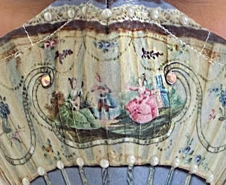 IPNG: Antique Romance Art Protective Mask (Ships Immed!)