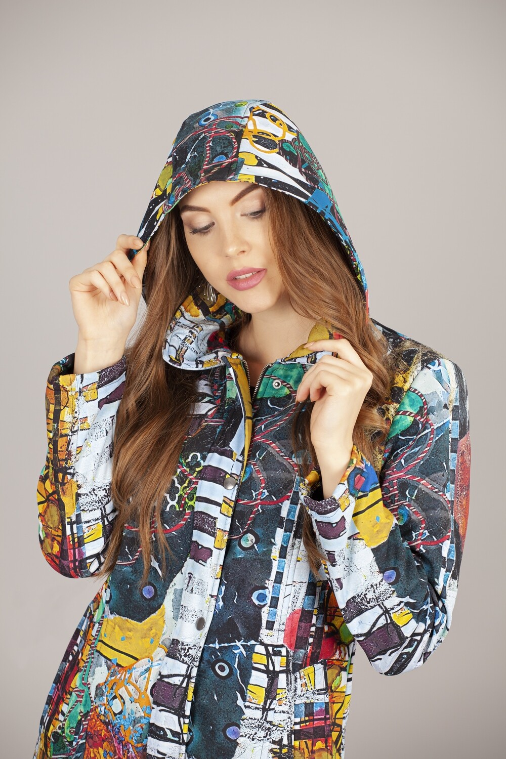Simply Art Dolcezza: Colors Of Flight Aviary Abstract Art Coat SOLD OUT