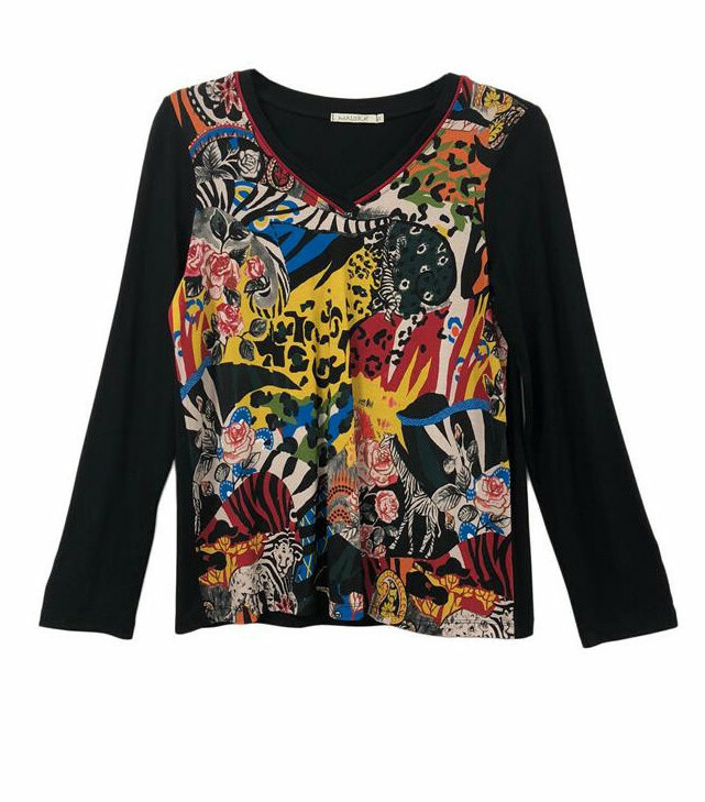 Maloka: Tiger Abstract Art T-Shirt MK_GARETH