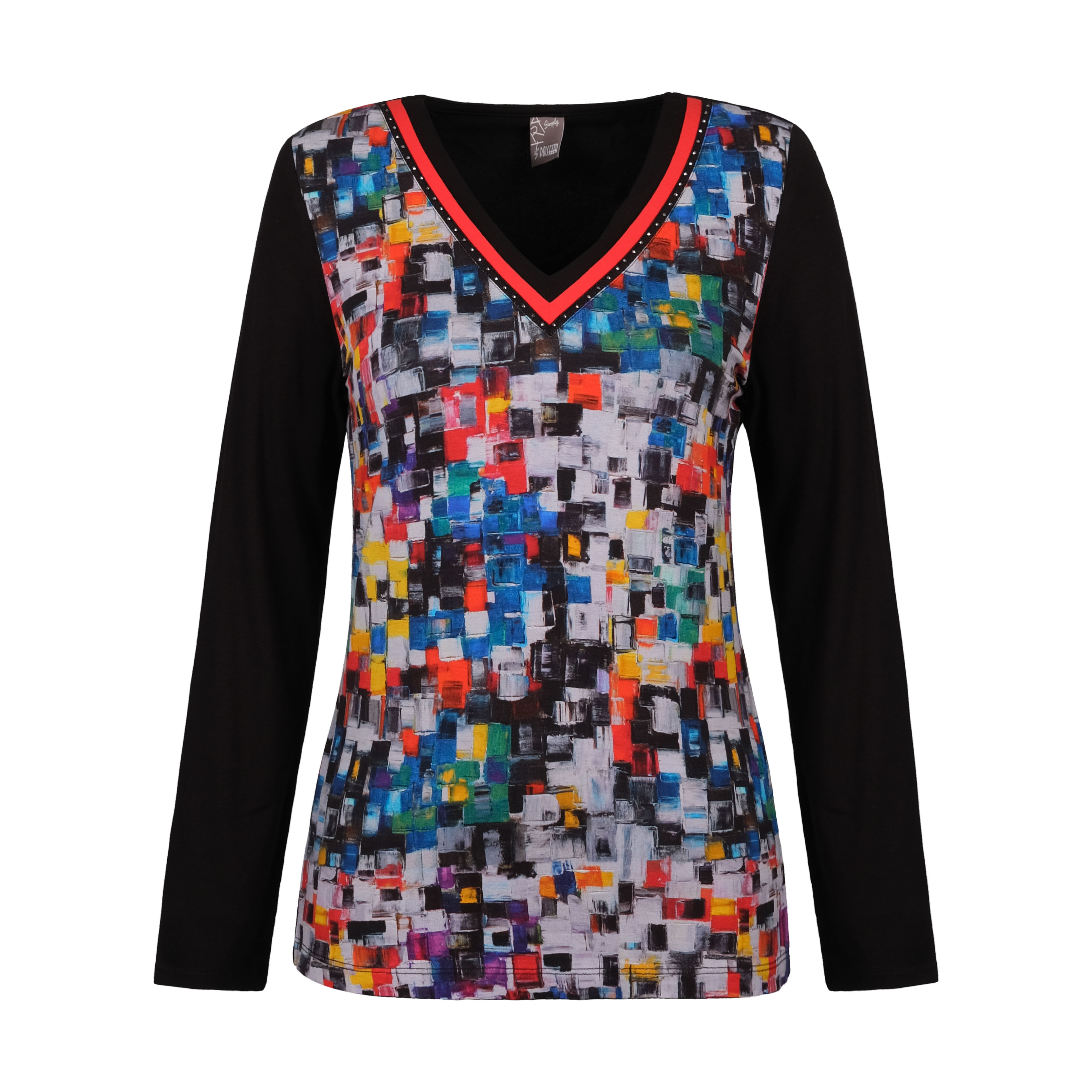 Simply Art Dolcezza: Heads Up In Color Abstract Art T-Shirt (2 Left!)