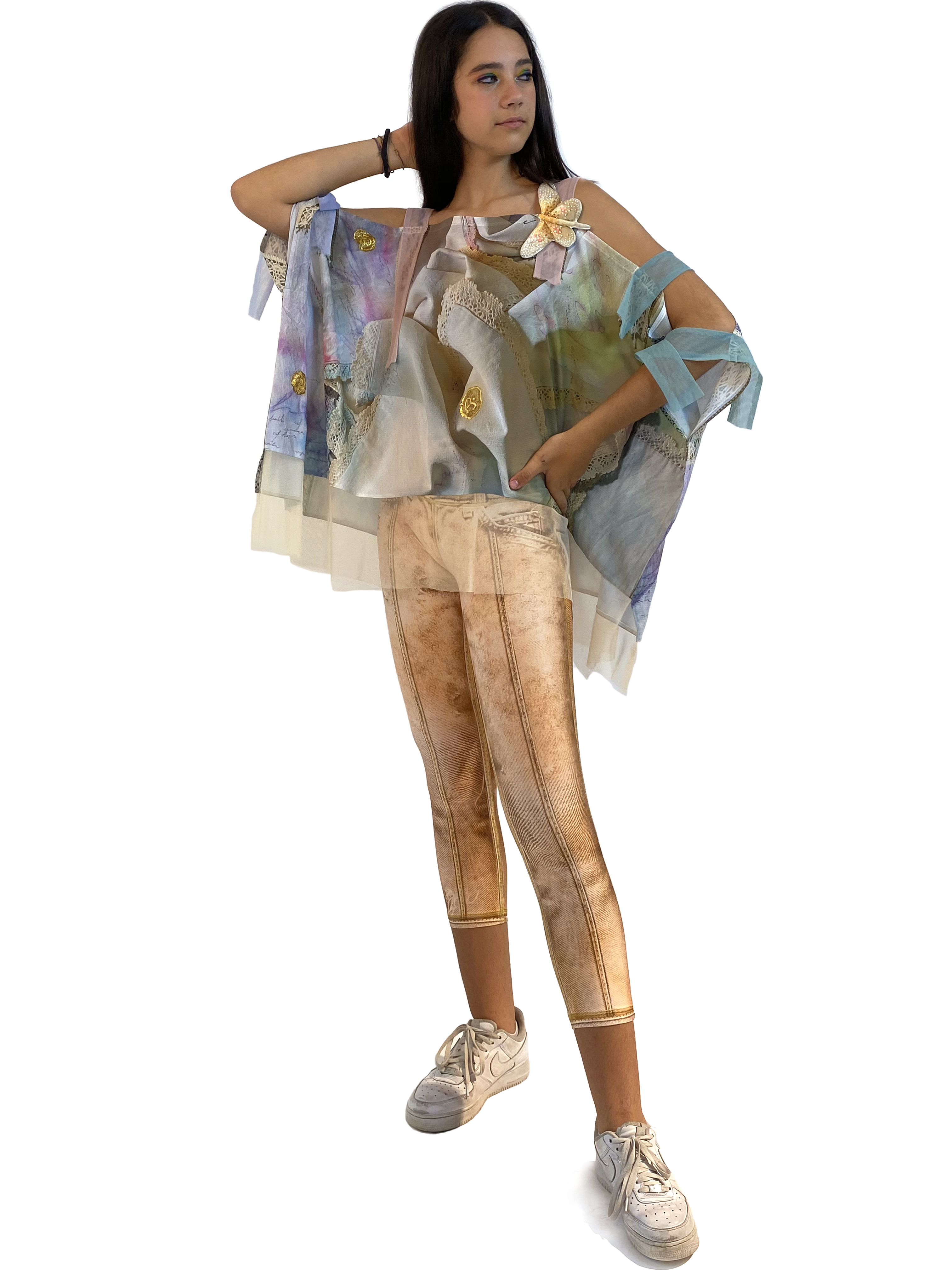 IPNG: Never Enough Color Comfort Shawl Blouse (Some Ship Immed!)