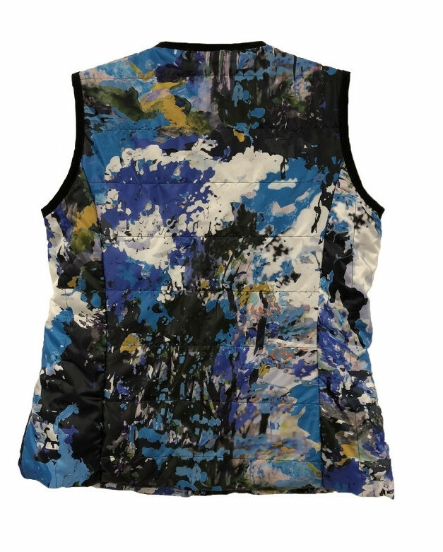Maloka: Blue Beauty Abstract Art Vest (More Colors!)