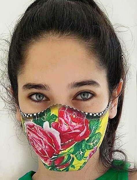 IPNG: Rosalia Rhinestones Art Protective Mask (Ships Immed!) IPNG: Rosalia Rhinestones Art Protective Mask (Ships Immed!)