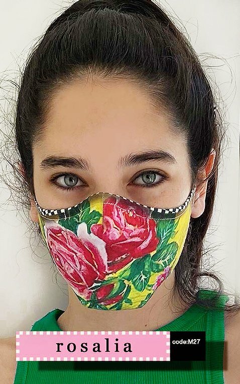 IPNG: Rosalia Rhinestones Art Protective Mask (Ships Immed!)