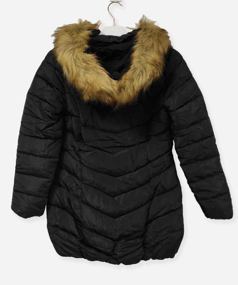 Paul Brial: Carmen In Red Asymmetrical Plush Parka (More Colors!)