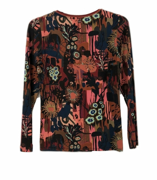 Maloka: Sedona Rock Abstract Art Sweater T-Shirt