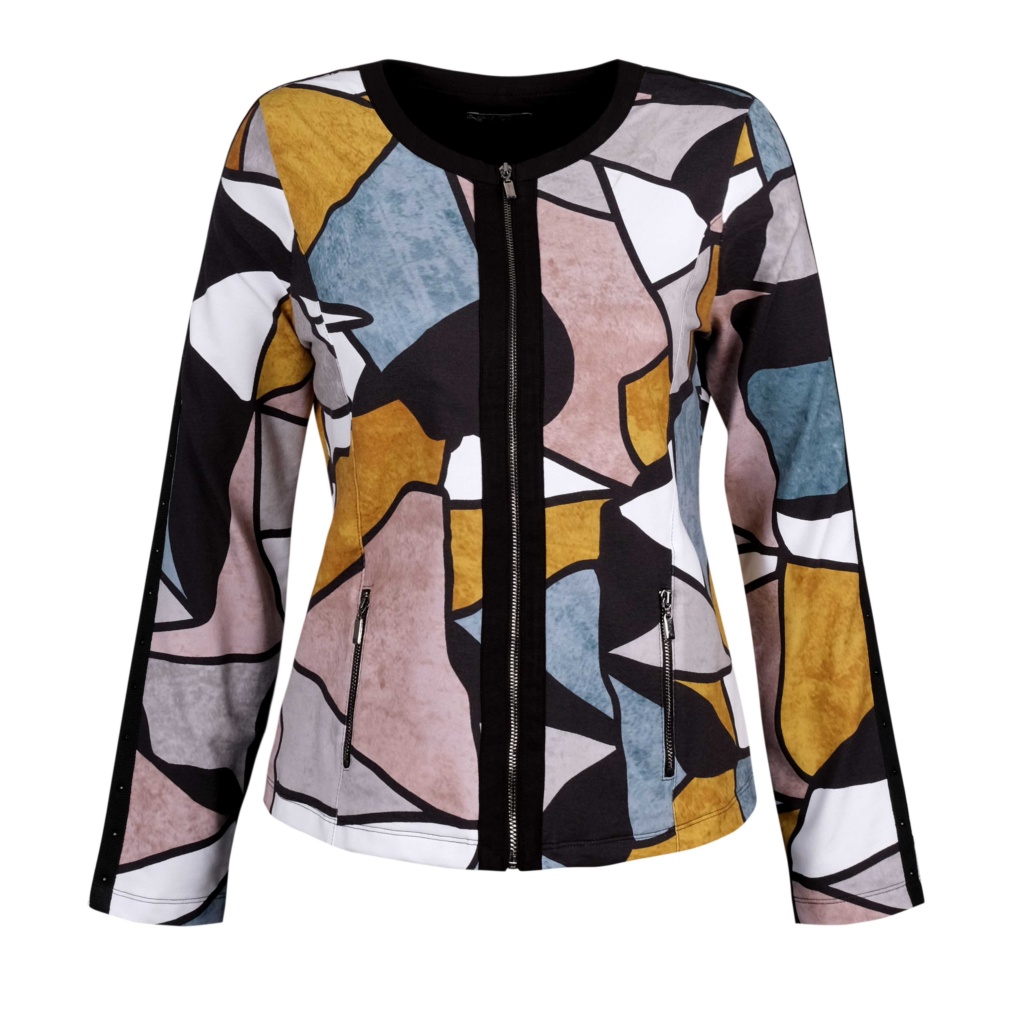Simply Art Dolcezza: Lost In Time Fancy Wearable Art Zip Jacket (1 Available At Special Price!) Dolcezza_SimplyArt_70695