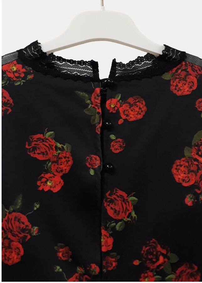 Paul Brial: Rosette Bustier Blouse