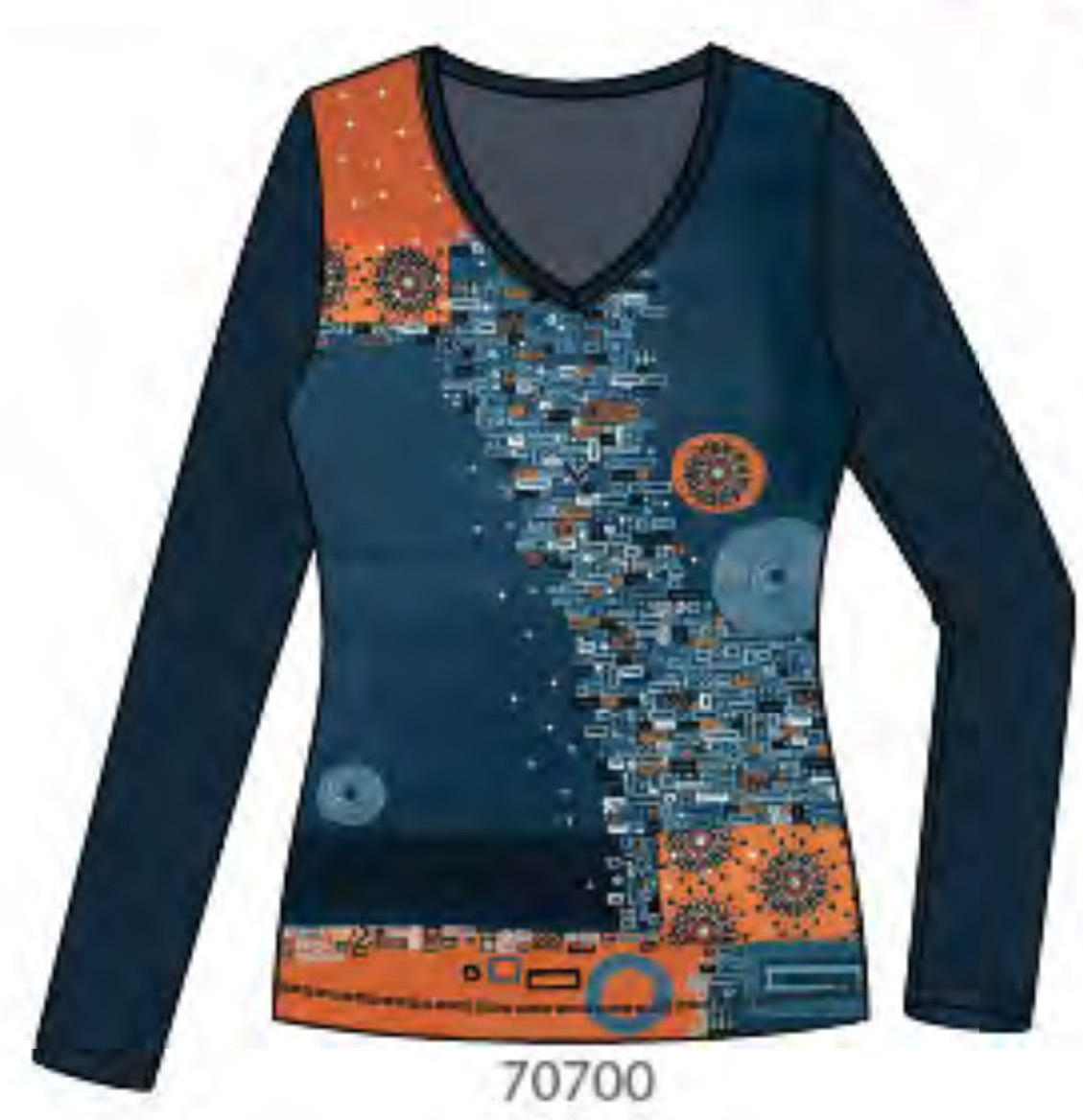 Simply Art Dolcezza: Elements Abstract Art Top SOLD OUT