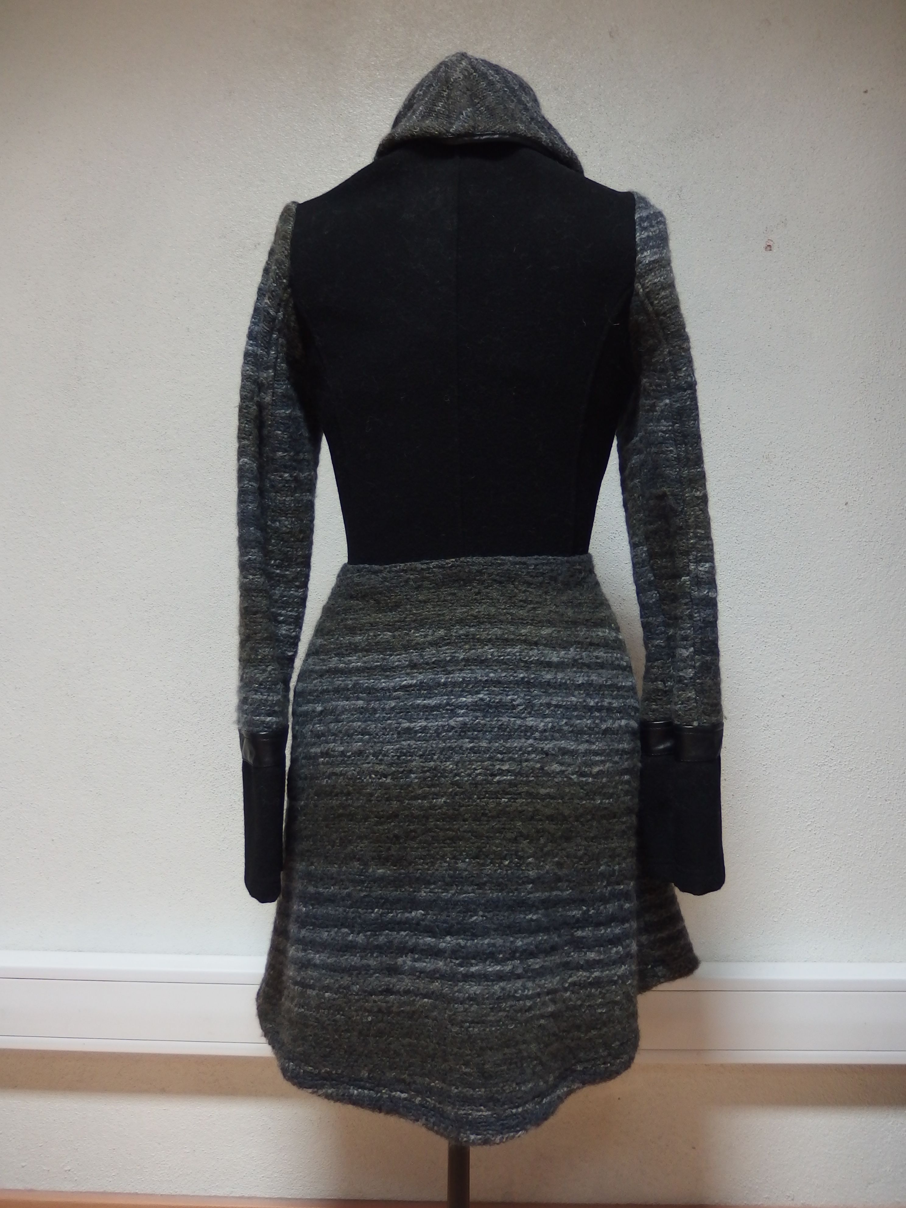 Maloka: Bacari Fleece & Wool Coat
