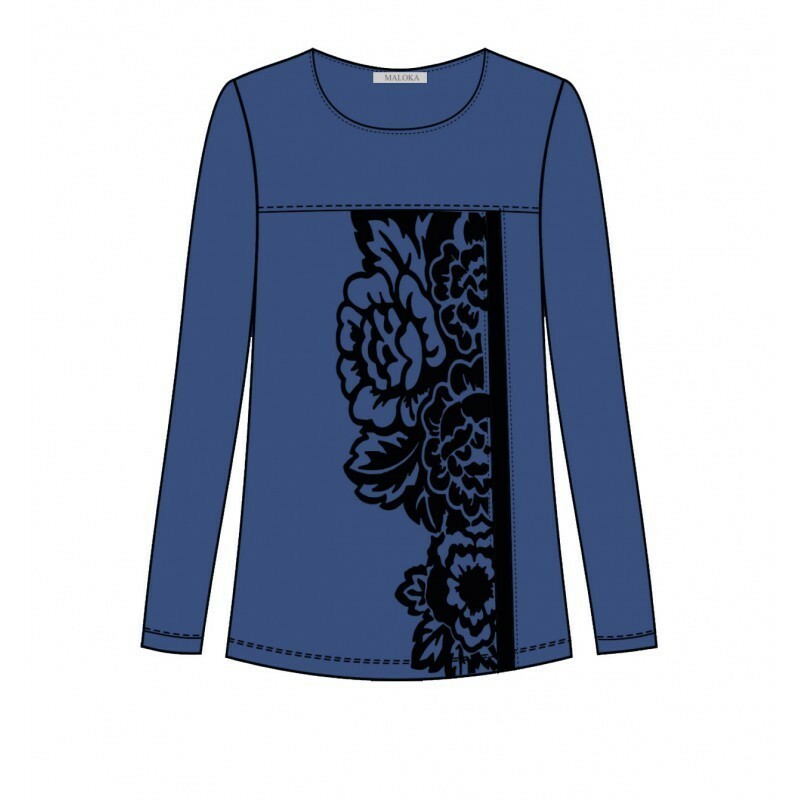 Maloka: Black Rose Bodice Top (Rose & Wine, 2 Left!)