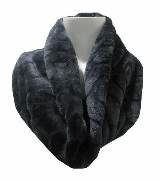 Maloka: Rosette Eco-Fur Neck Scarf SOLD OUT