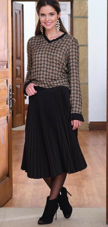 Paul Brial: Candy Cane Pleated Skirt (More Colors!)