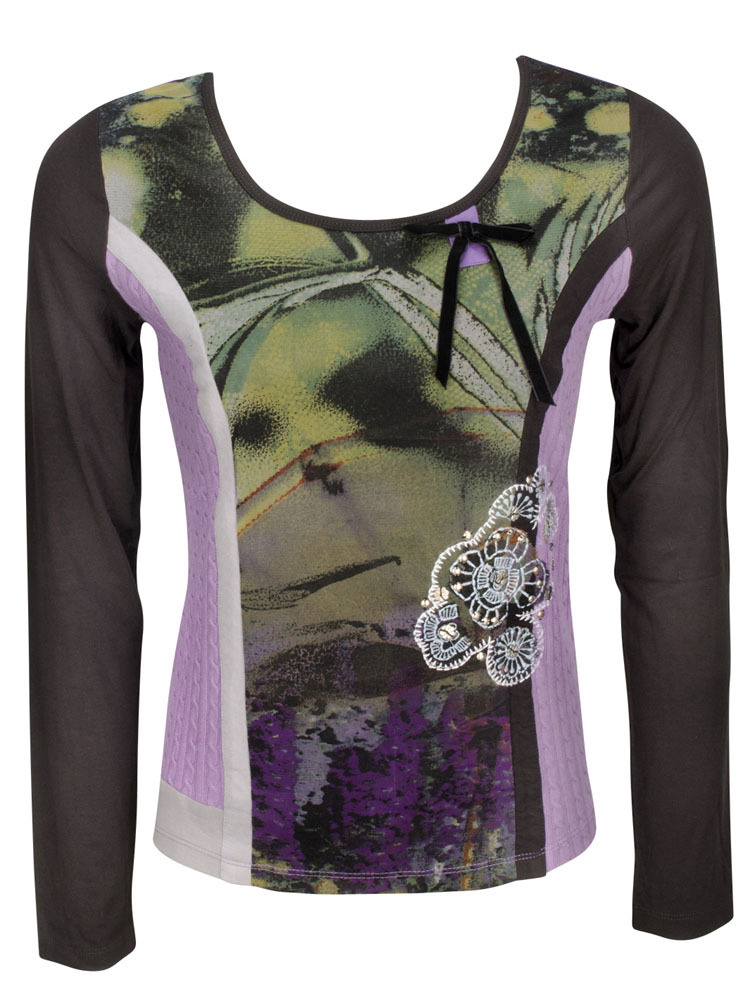 Les Fees Du Vent Couture: 'Paint My Top' By Van Gogh LFDV_887108