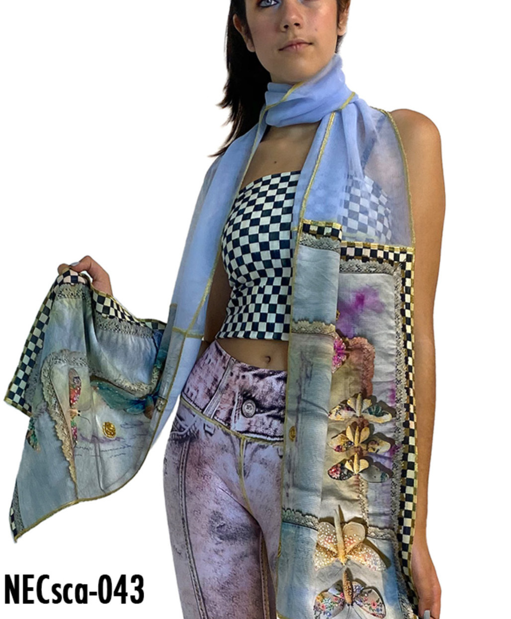 IPNG: Never Enough Color Shawl Scarf