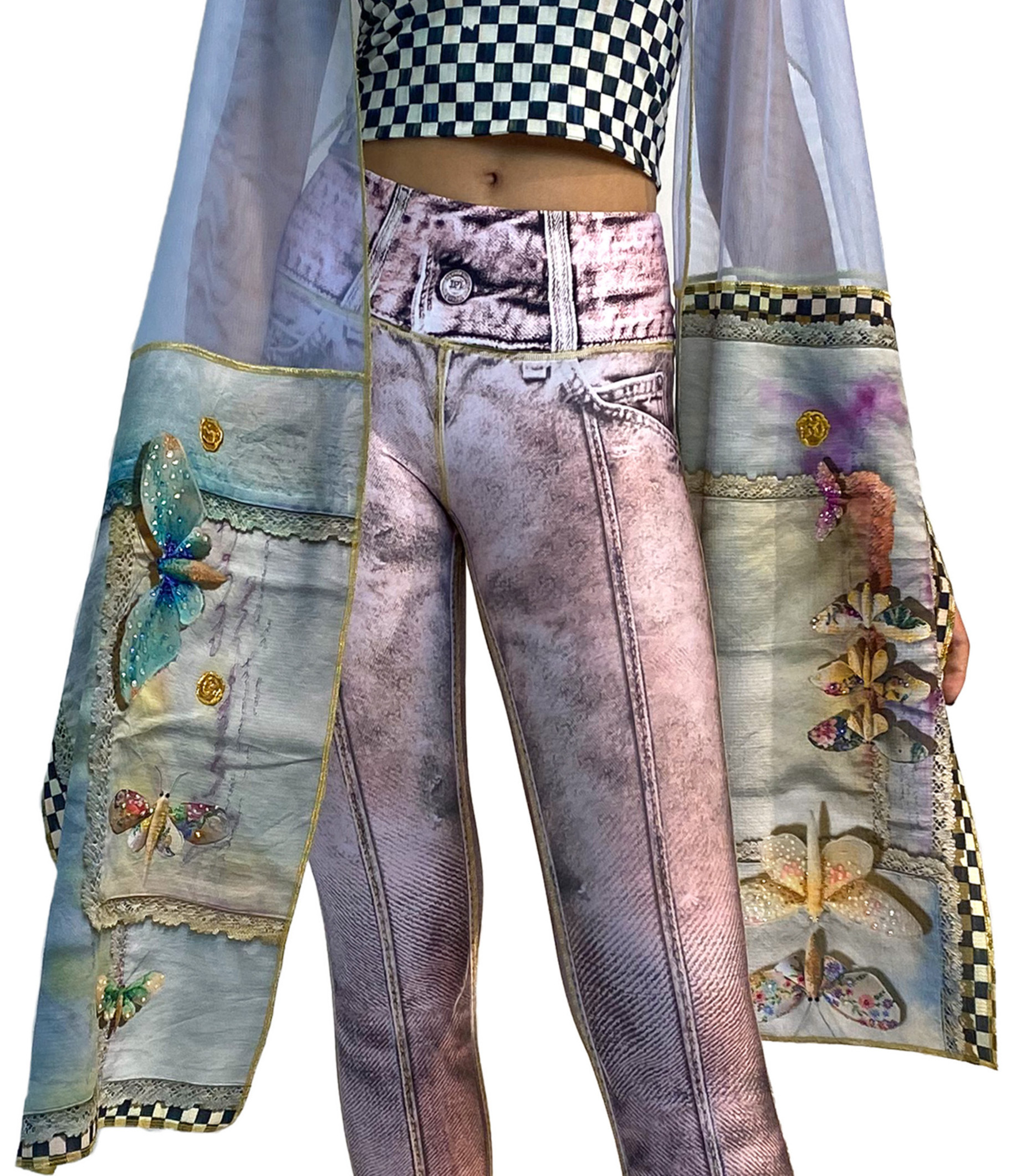 IPNG: Never Enough Color Shawl Scarf