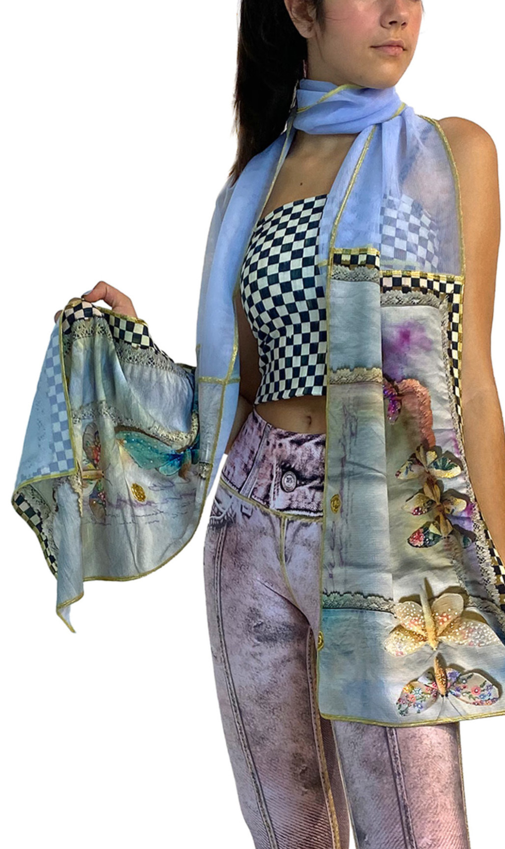 IPNG: Never Enough Color Shawl Scarf