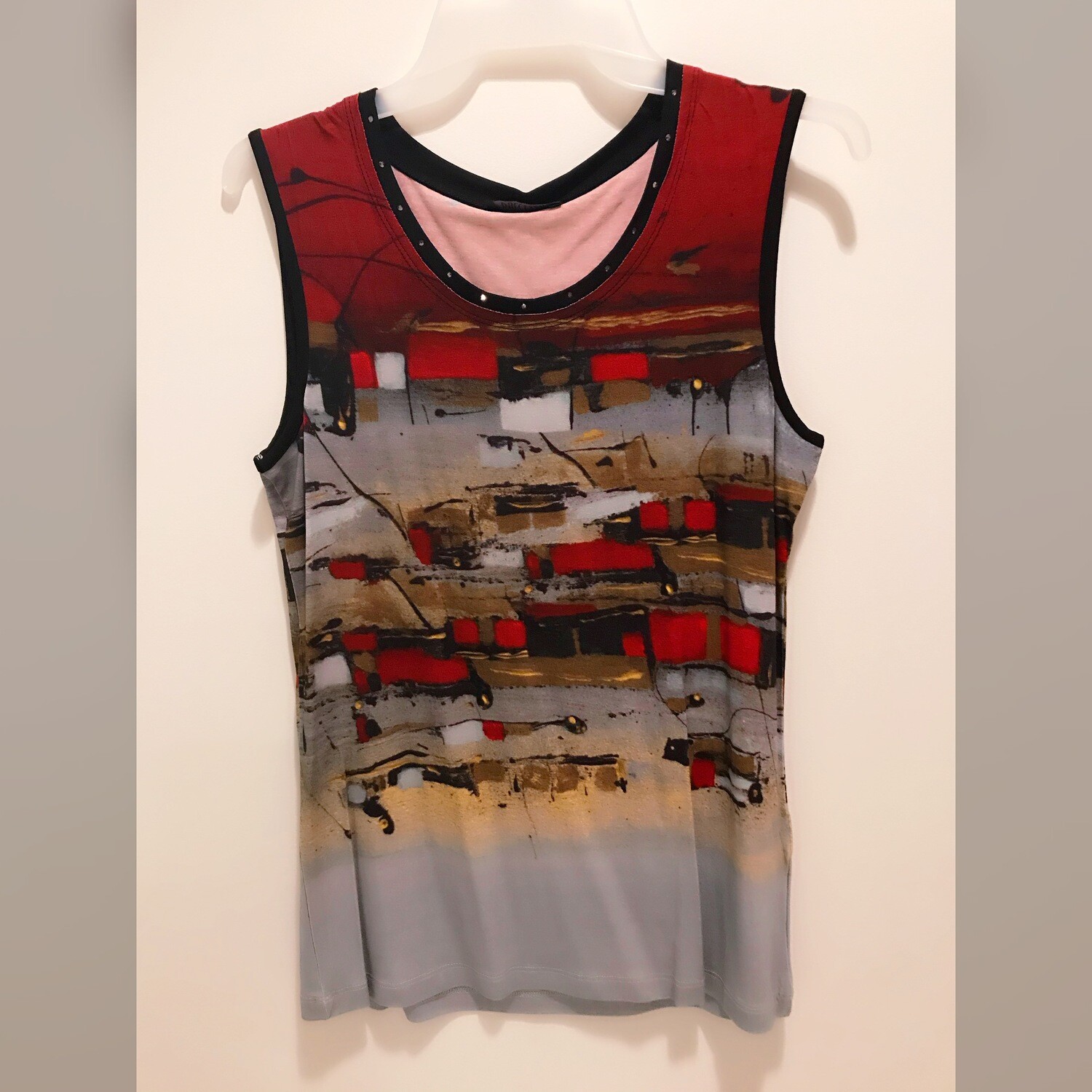Simply Art Dolcezza: Sunshine Village Abstract Art Tank Top SOLD OUT