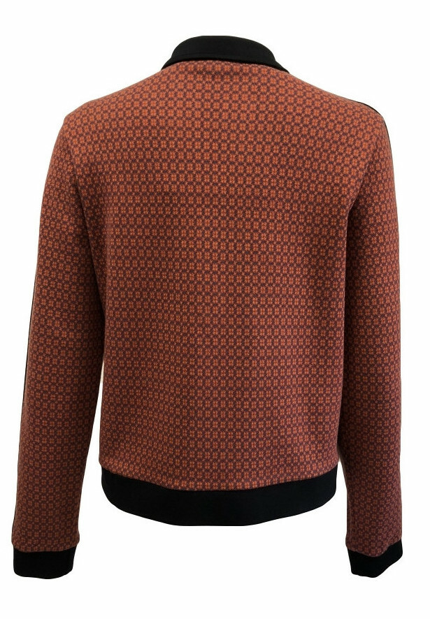 Maloka: Sedona Rock Jacquard Contrast Zip Jacket