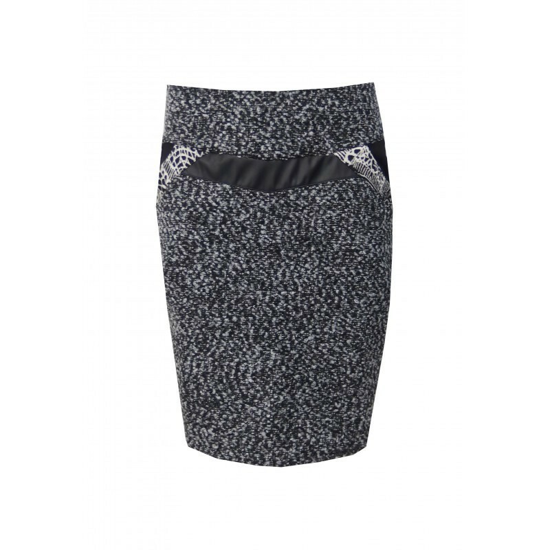 Maloka: Wool Tweed Pocket Skirt (1 Left!)