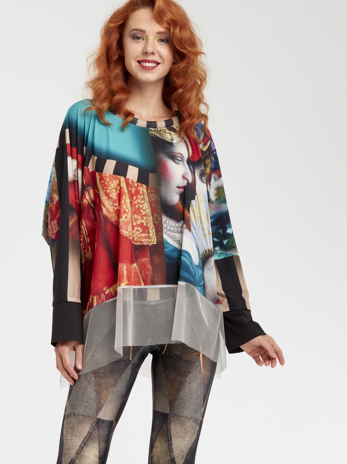 IPNG: Who Is The Woman Behind This Asymmetrical Shawl Blouse Tunic