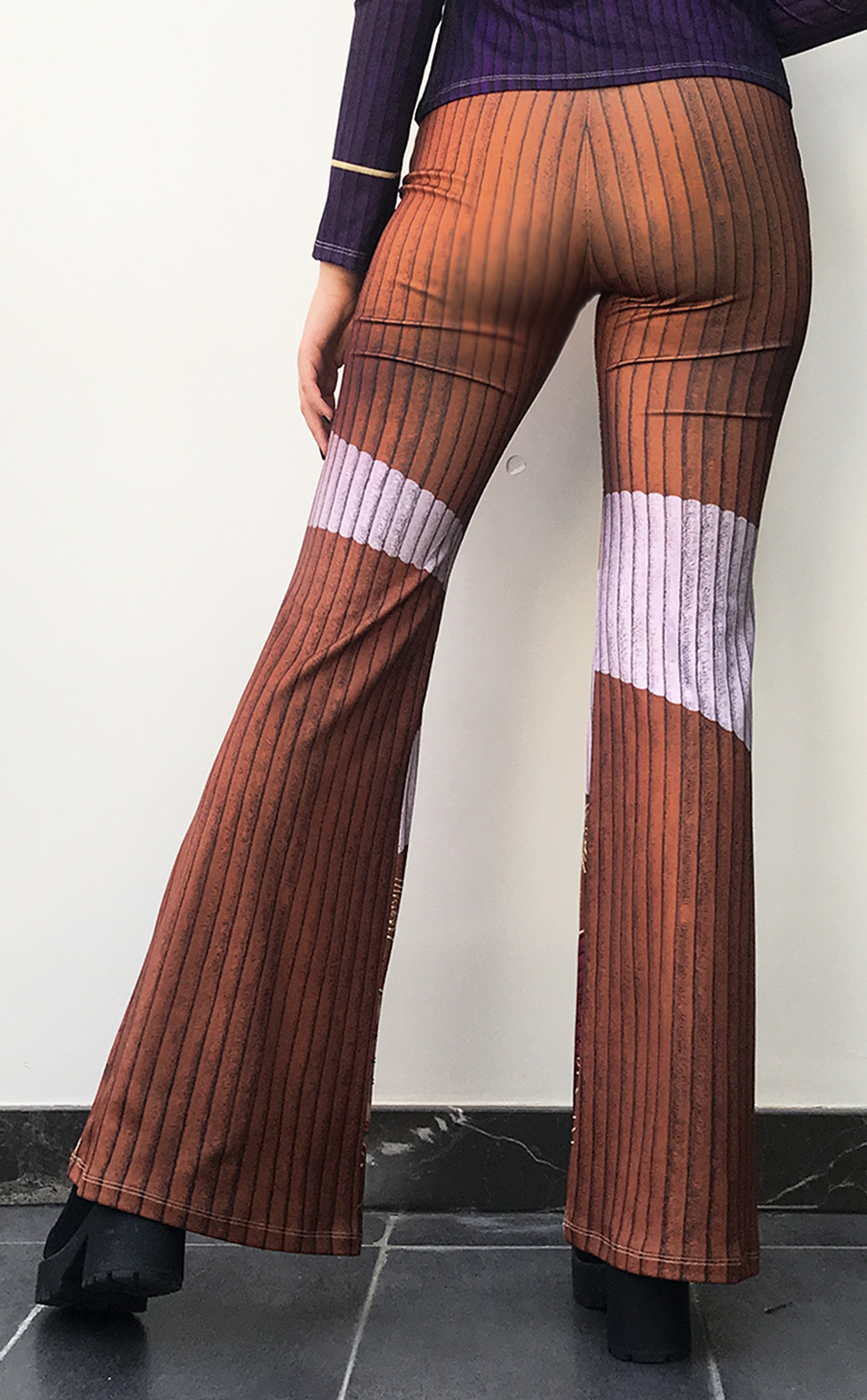 IPNG: Sliding Rooms Flared Illusion Pants (Some Ship Immed!)