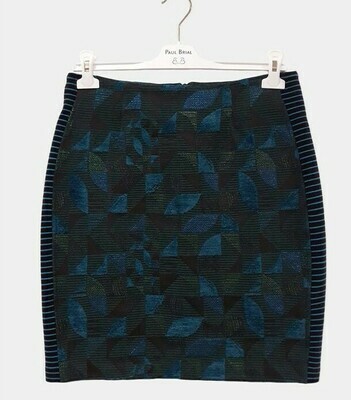 Paul Brial: Constant Contrast Jacquard Skirt