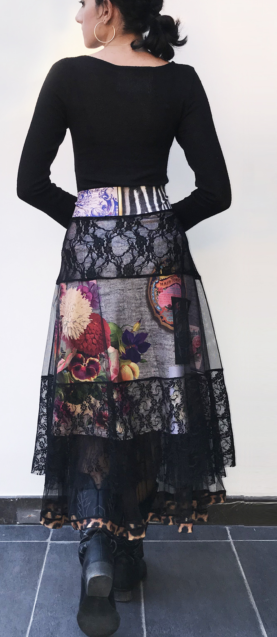 IPNG: Label Longings Pink Pansy Illusion Blouse (Some Ship Immed!)