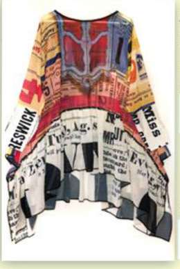 IPNG: Furniture Gossip Gazette Illusion Flared Tunic