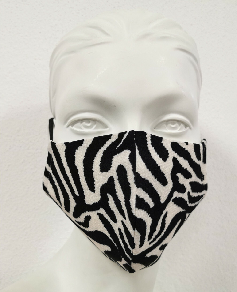 Maloka: Wild Zebra Abstract art Protective Mask (With Filter!) MK_ZEBRA_MASK