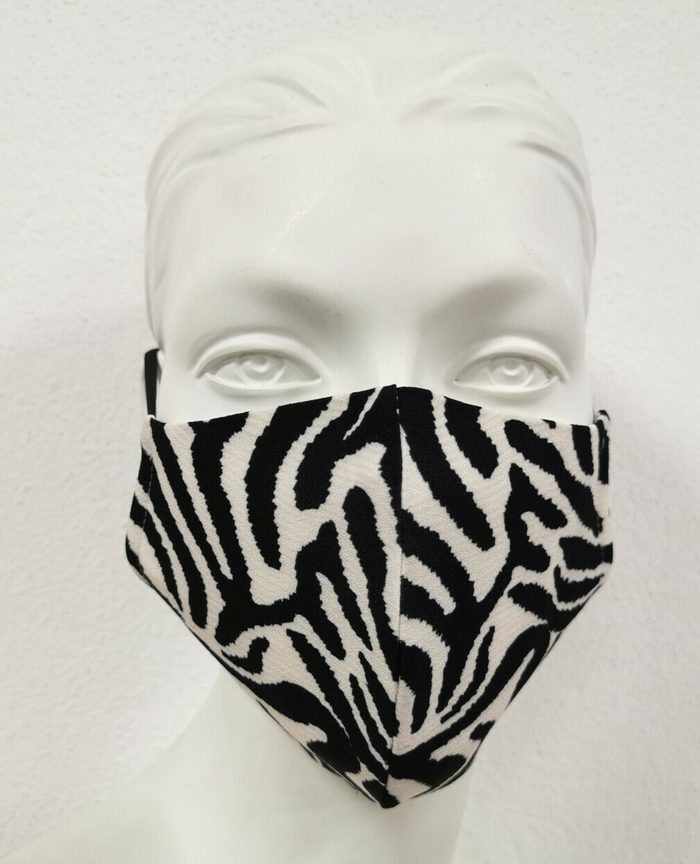 Maloka: Wild Zebra Abstract art Protective Mask (With Filter!)