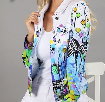 Simply Art Dolcezza: Still Life For A Wedding Party Soft Denim Art Jacket