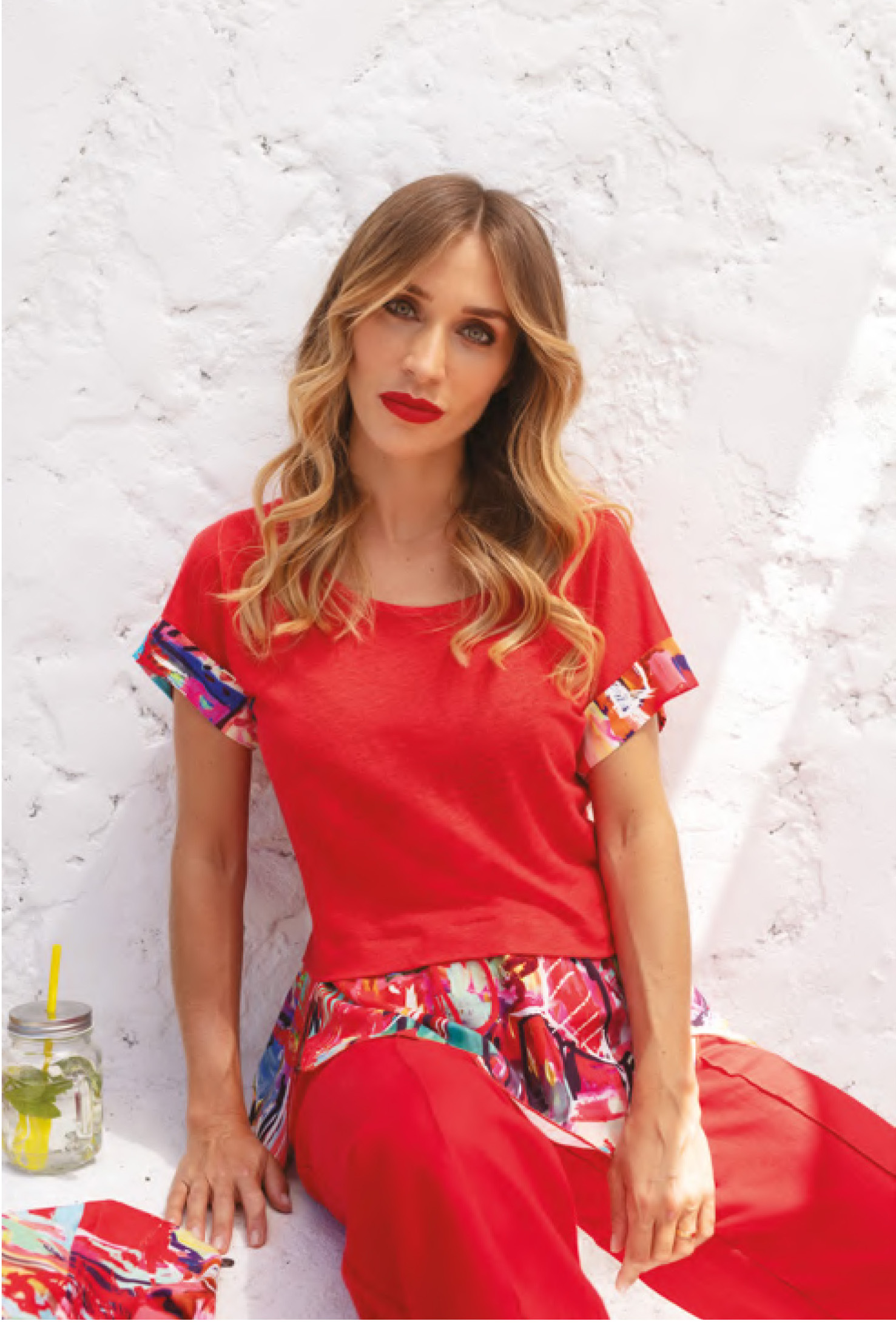 Maloka: Shimmering Colors Of MontMartre Twofer Layered Art Tunic SOLD OUT MK_NOLANE