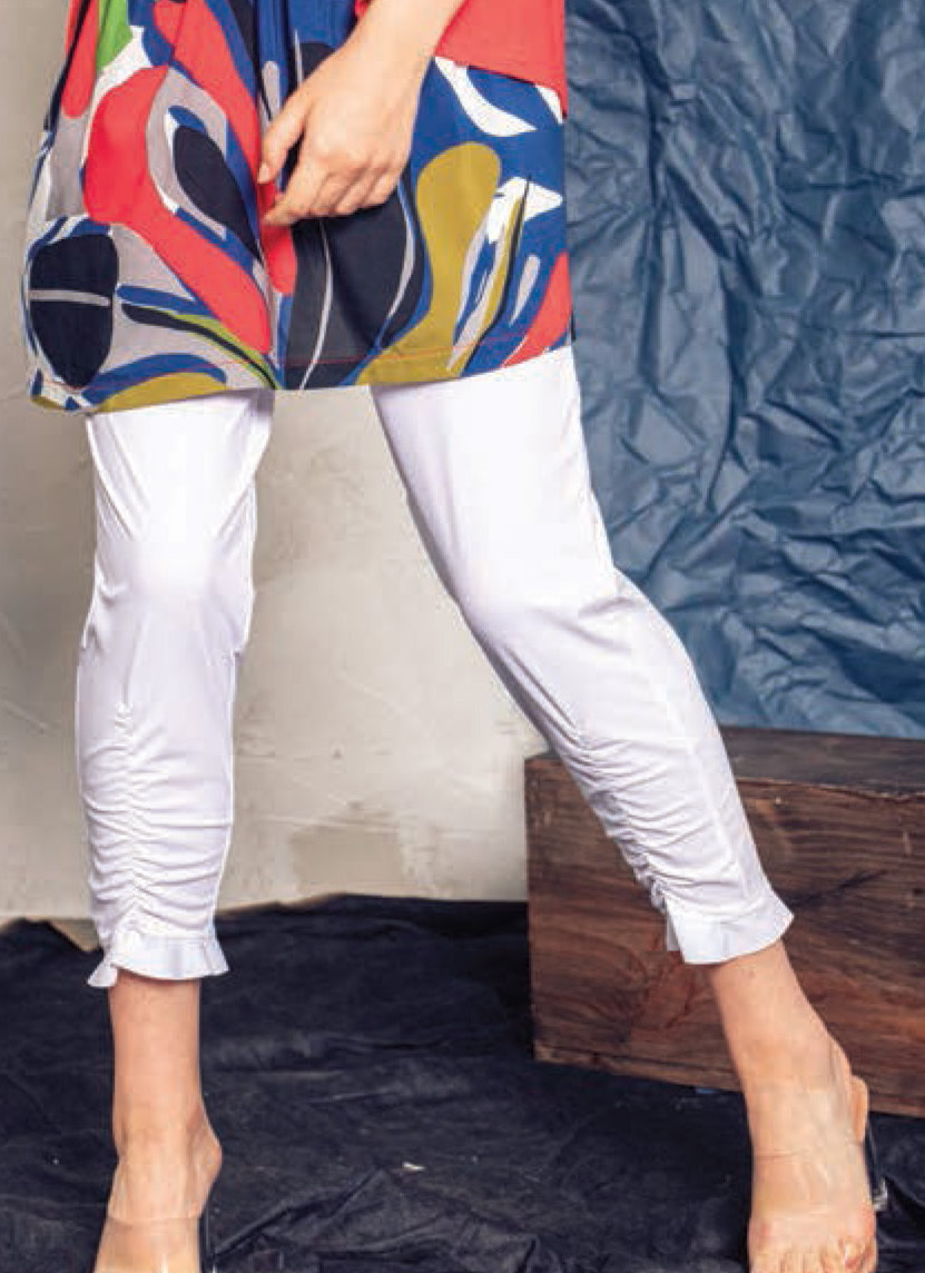 G!oze: My Fun Day Ruched Cropped Legging (1 Left in Black!) G_FERNAND